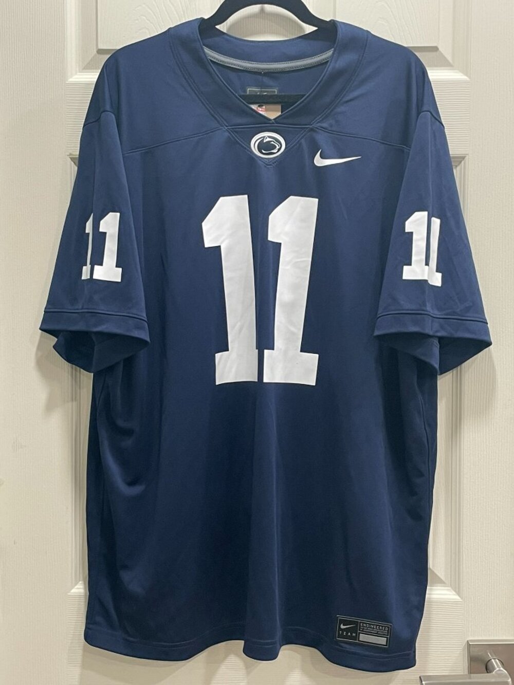 NWT Penn State Nittany Lions #11 Nike DriFit Engineered Football Jersey Size XXL